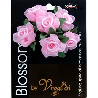 Buds Rose Pink 3cm Pk 6 silk